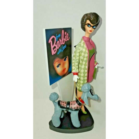 VINTAGE FROM BARBIE WITH LOVE POODLE PARADE 1965 No 113719 BY ENESCO MATTEL 1994 - Picture 7 of 11